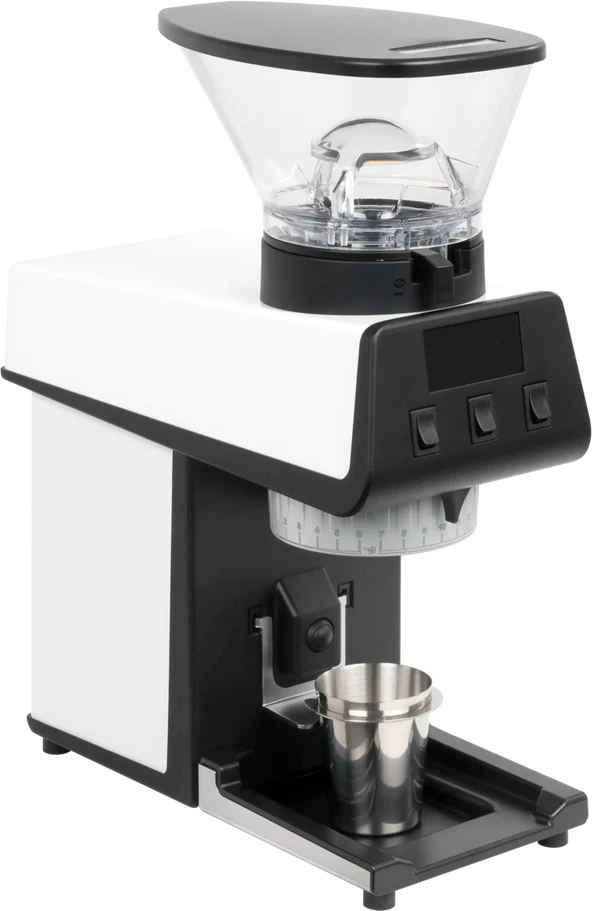 La Marzocco Pico Grinder - Premium White Espresso Coffee Grinder for Home & Cafe Use | Perfect for Espresso, Pour Over & French Press Brewing