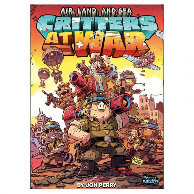 Air, Land and Sea Critters at War - Strategy Board Game for Family Game Night & Friends Gatherings