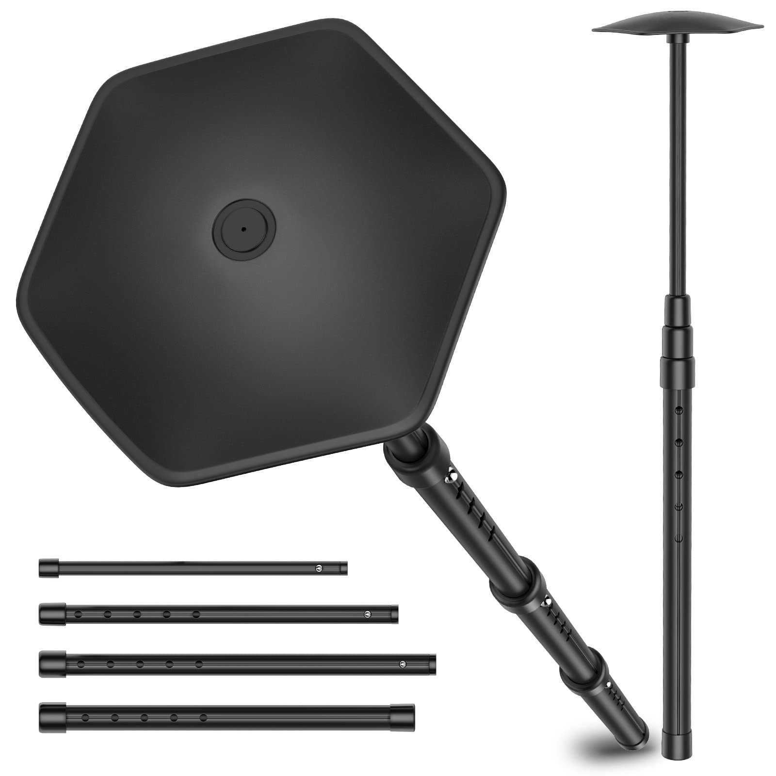 Rhino Valley Golf Travel Bag Support Rod - Adjustable Aluminum Alloy Golf Club Protector with Anti-Impact Cover | Durable Golf Bag Accessory for Travel & Storage | Perfect for Airplane Transport & Course Protection
