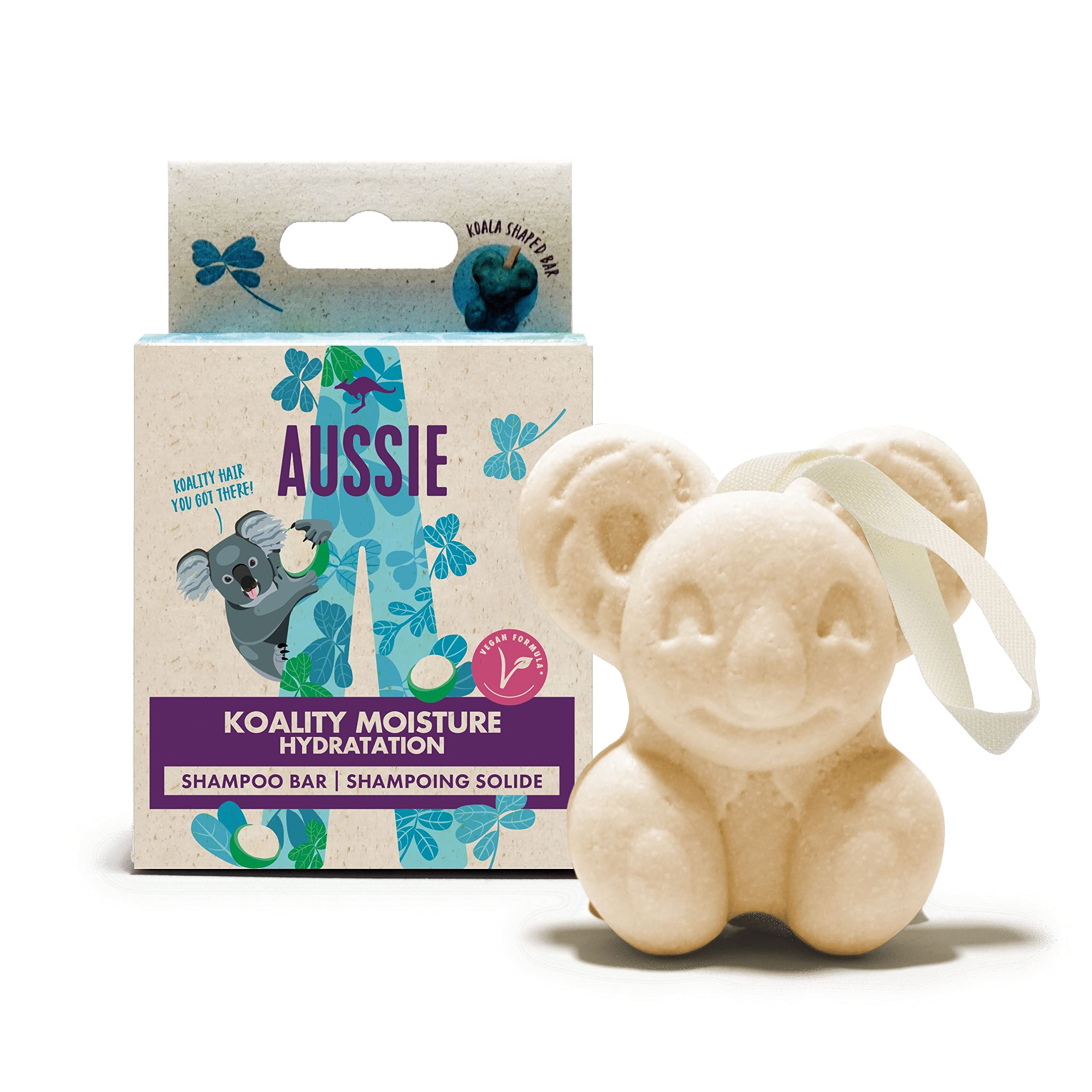 **Aussie Moisturising Vegan Shampoo Bar with Australian Macadamia Nut – 70G Solid Travel Shampoo for Damaged & Dry Hair, Rich Lather, 98% Natural, Cruelty-Free & Eco-Friendly – Perfect for Travel, Camping & Sustainable Hair Care**