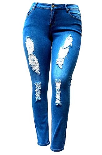 Bqb Distressed Blue Ur-6114