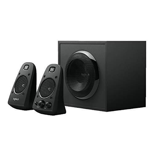 Logitech Z623 400 Watt THX Certified 2.1 Speaker System with Studio Headphones & Audio Cable - Powerful Home Audio for Gaming, Movies & Music