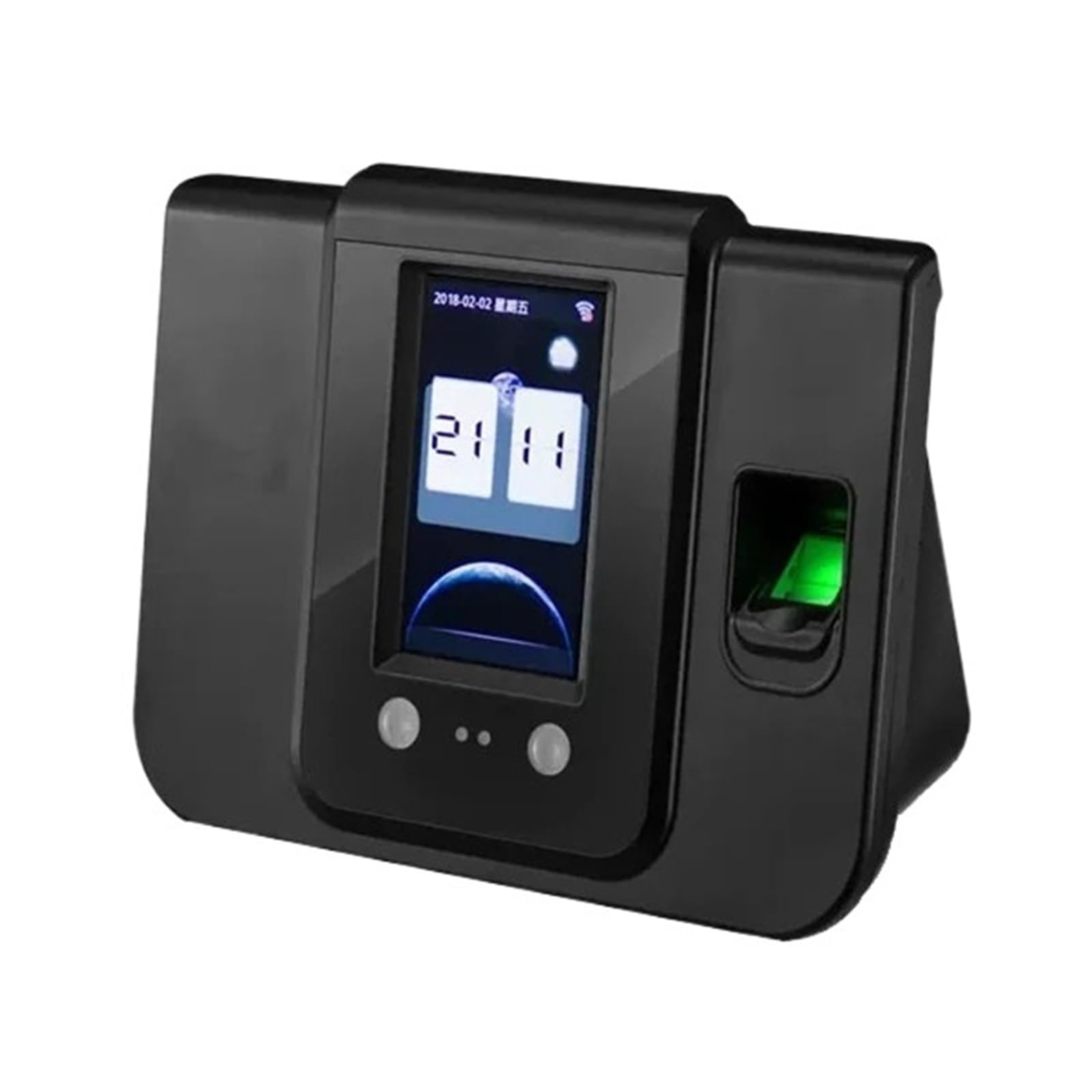 Biometric Face & Fingerprint Time Attendance Machine - Multilingual Support for Offices, Schools & Events | Secure & Accurate Employee Clock-In System