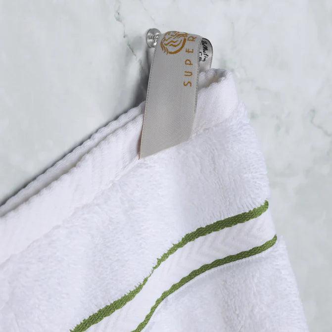Premium Ultra Plush Turkish Cotton Bath Towel Set - 10 Piece Highly Absorbent Luxury Towels for Bathroom, Spa & Beach Use - Soft & Quick-Drying Solid Color Collection