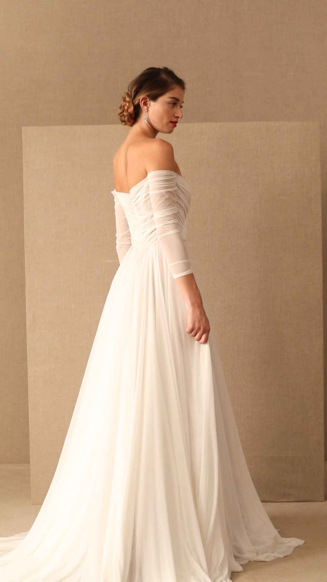 Wtoo by Watters Miles Wedding Gown - Elegant A-Line Bridal Dress for Beach, Garden & Church Ceremonies