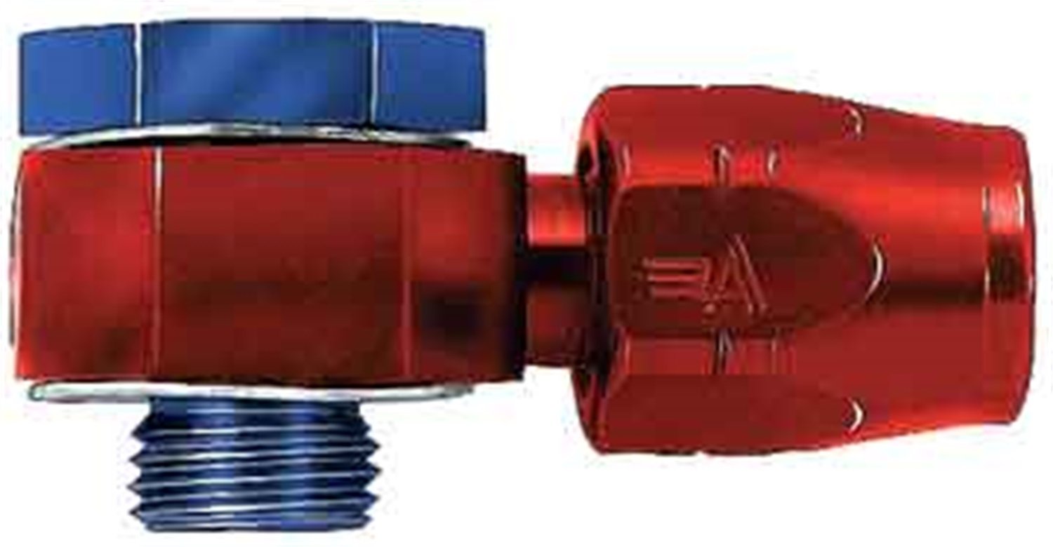 Aeroquip FCM1067 -06AN Aluminum Banjo Hose Fitting for Hydraulic Brake & Fuel Line Systems | High-Performance Automotive & Industrial Applications
