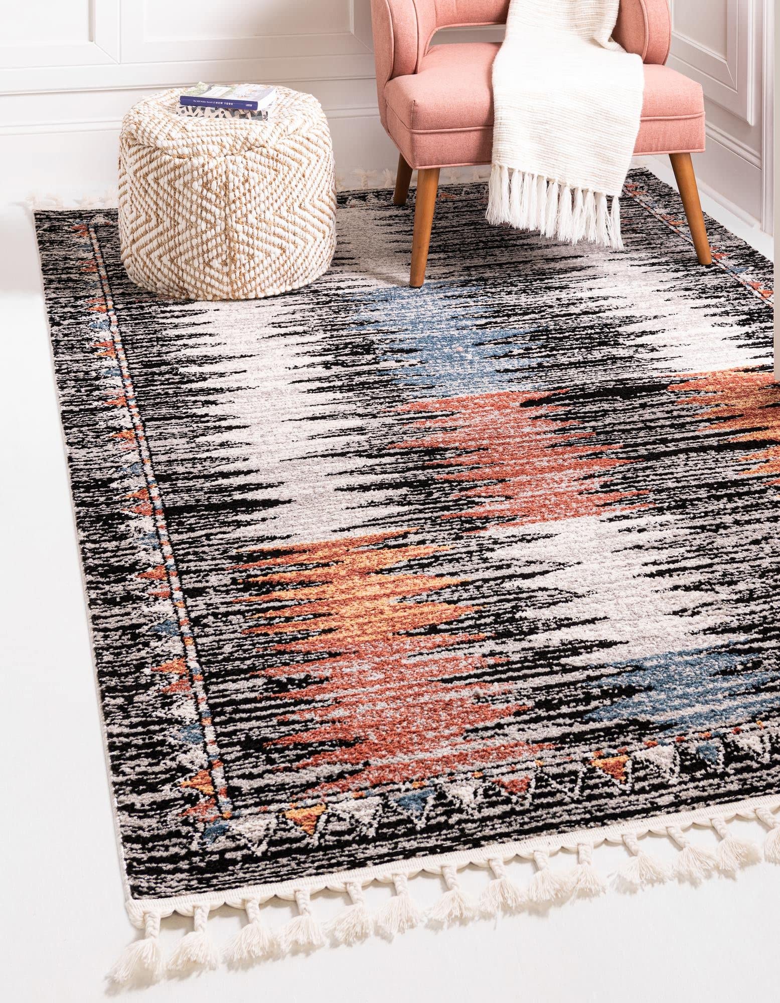 Unique Loom Aramis Collection Area Rug - Landon Rectangular 5'3