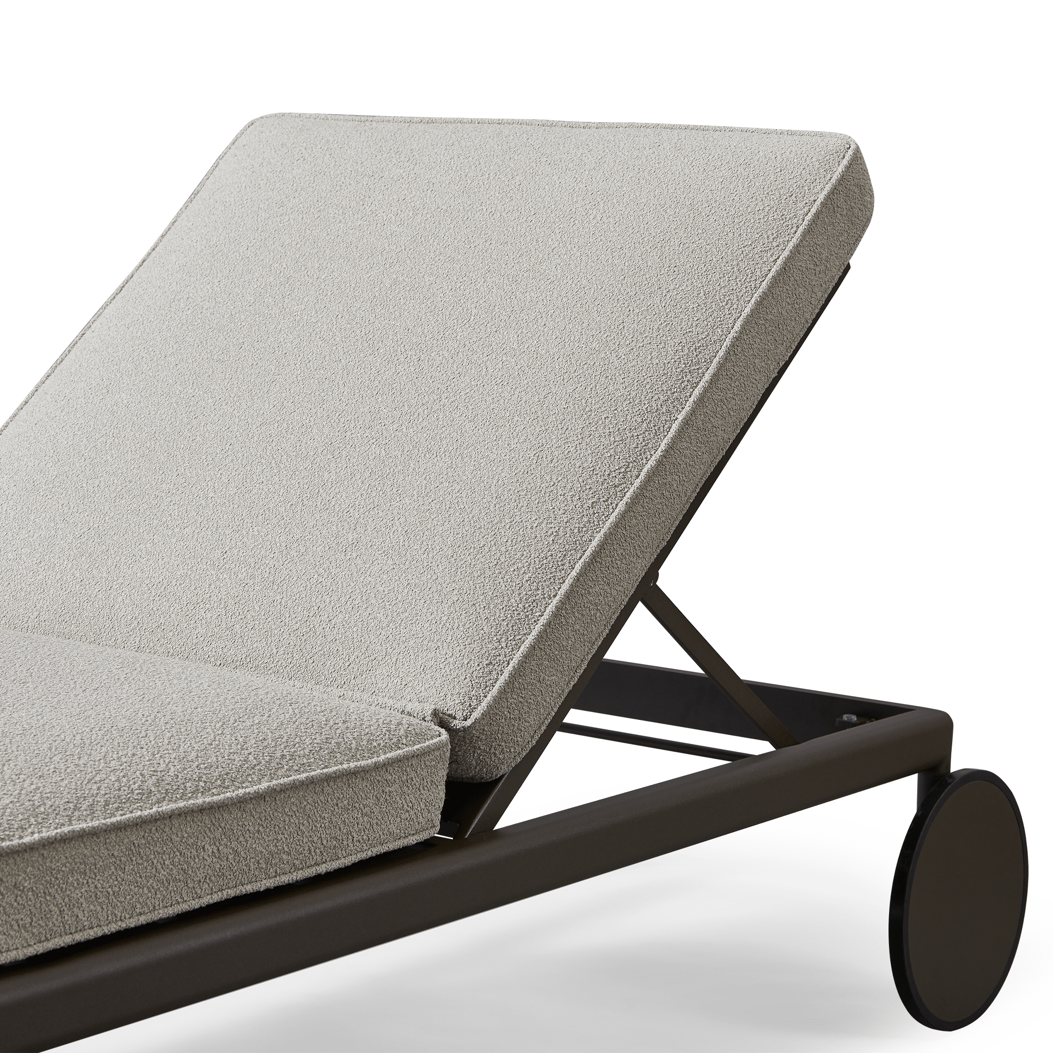 Andre Sun Lounge Chair - Outdoor Patio Furniture for Poolside, Beach, Garden Relaxation & Sunbathing