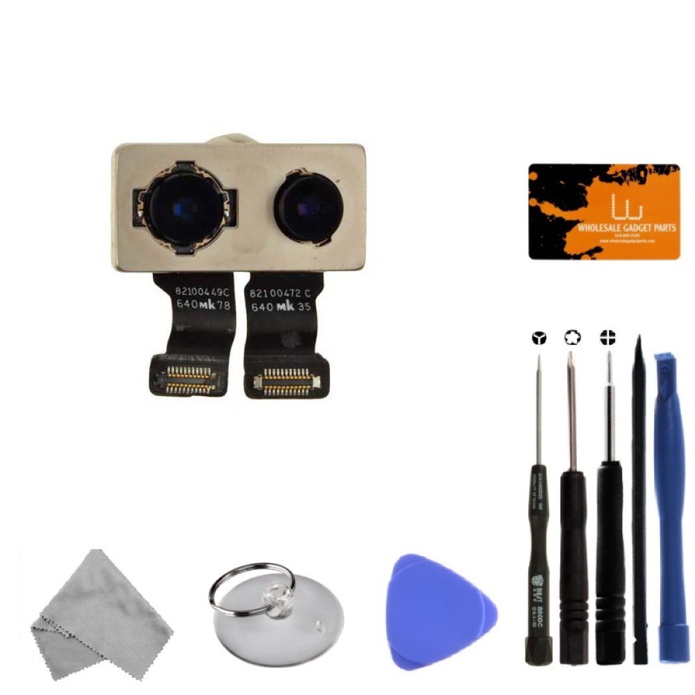 Original iPhone 7 Plus Rear Camera Replacement - Compatible with All Carriers (CDMA/GSM) | Includes Professional Repair Tool Kit | Perfect for DIY Phone Fixes & Camera Upgrades