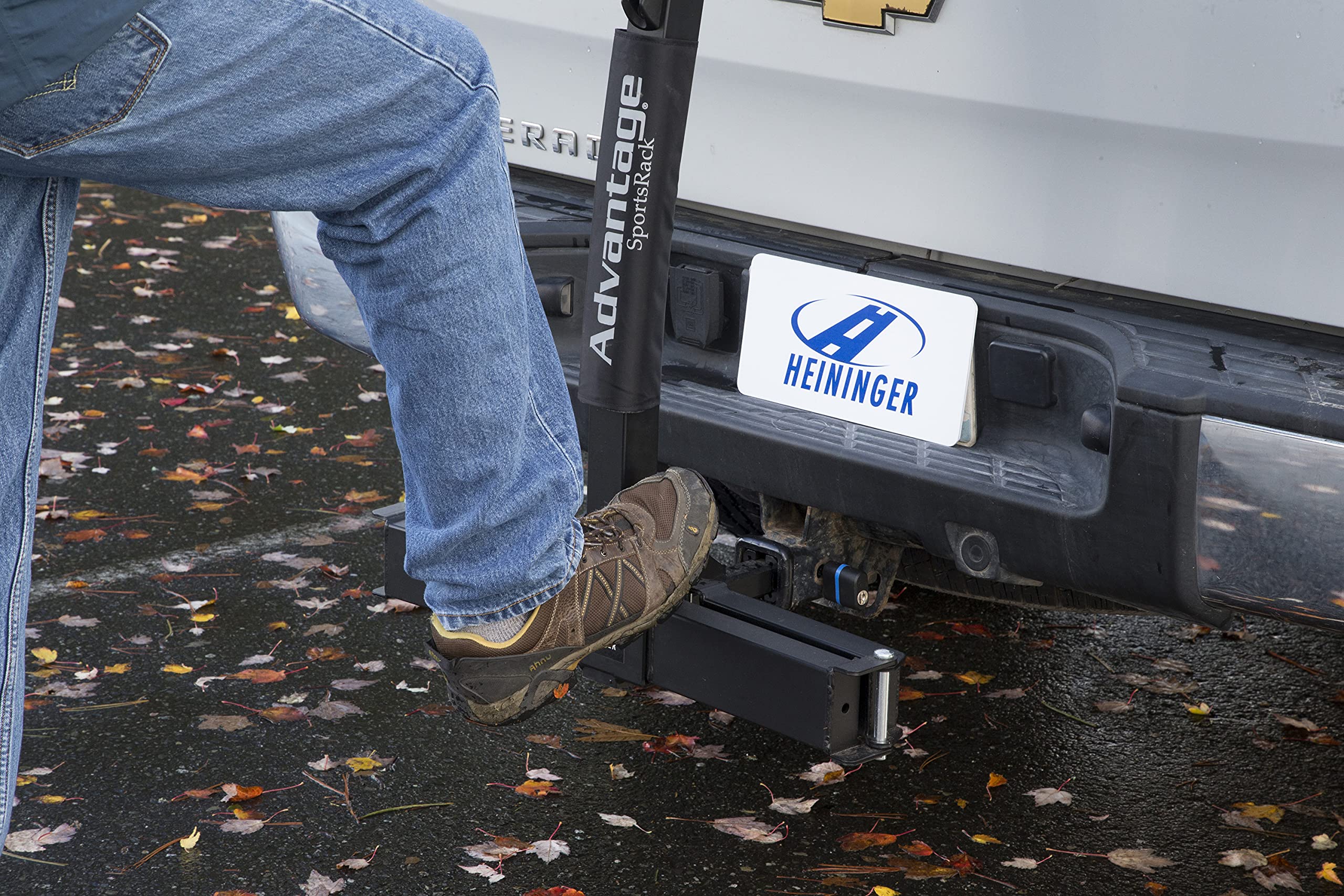 Heininger Advantage glideAWAY Elite 4-Bike Rack Carrier - 1-1/4