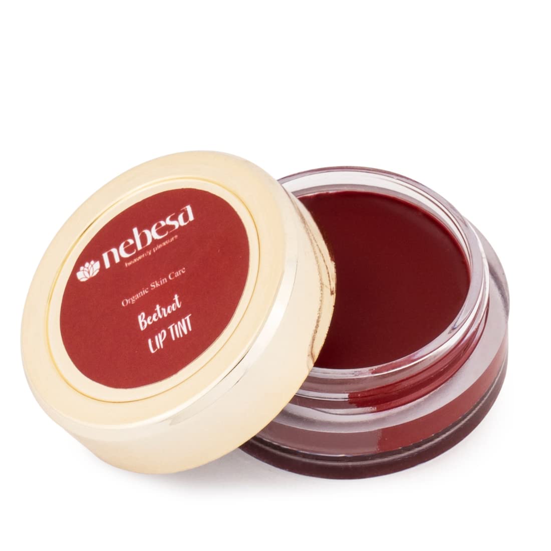 Nebesa Organics Natural Beetroot Lip Tint & Strawberry Lip Balm Combo Pack - Hydrating, Smoothing Lip Care for Dry Lips | Vegan, Cruelty-Free | Perfect for Daily Use, Makeup Looks & Gift Giving
