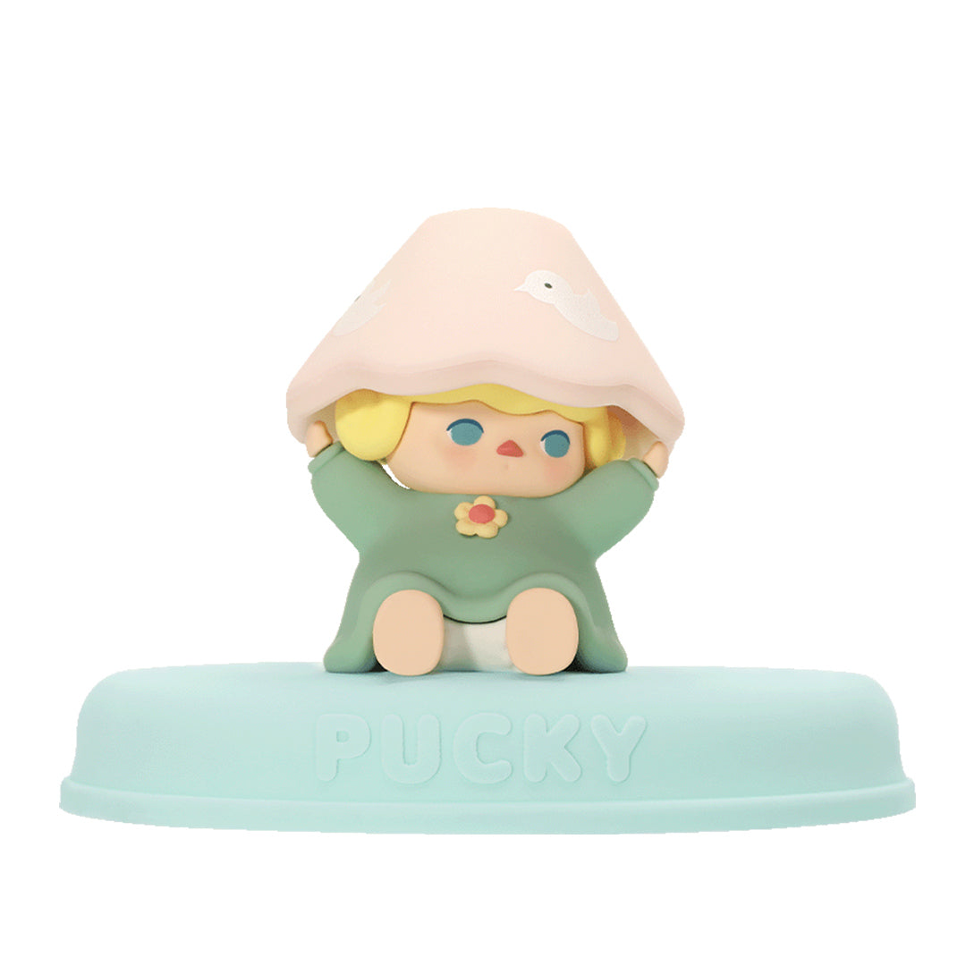POP MART Pucky Home Time Series Phone Stand Holder - Cute Desk Organizer for iPhone, Samsung & Smartphones - Perfect for Office, Bedroom & Dorm Decor