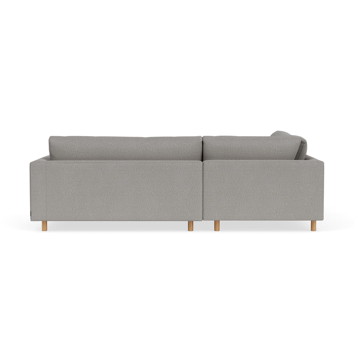 Douglas Boucle Left Corner Sofa - Modern L-Shaped Sectional Couch for Living Room, Lounge & Small Spaces | Soft Fabric Upholstery, Comfortable Seating | Perfect for Apartments, Home Theater & Family Gatherings