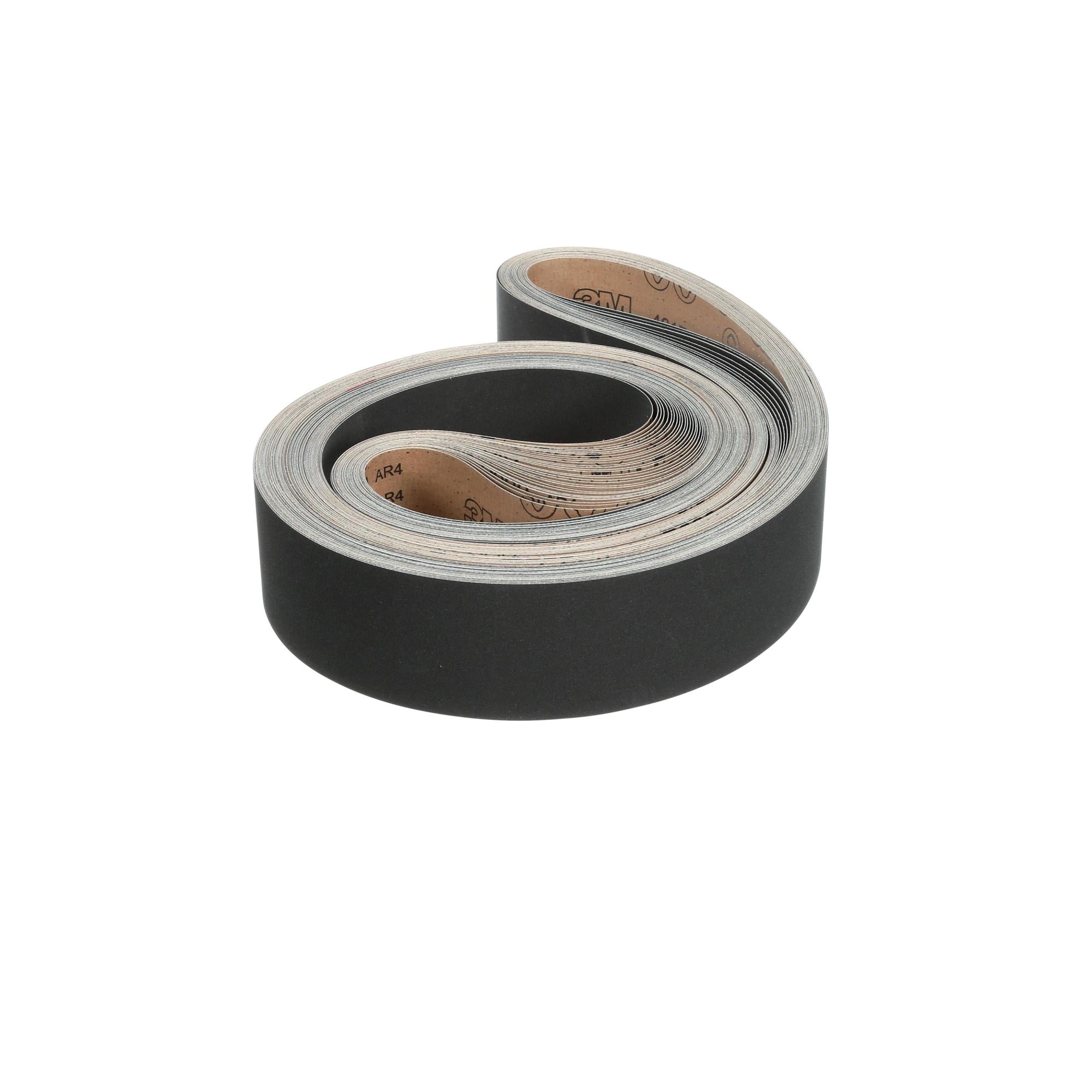 3M 461F Cloth Sanding Belt - P220 XF Fine Grit, 4