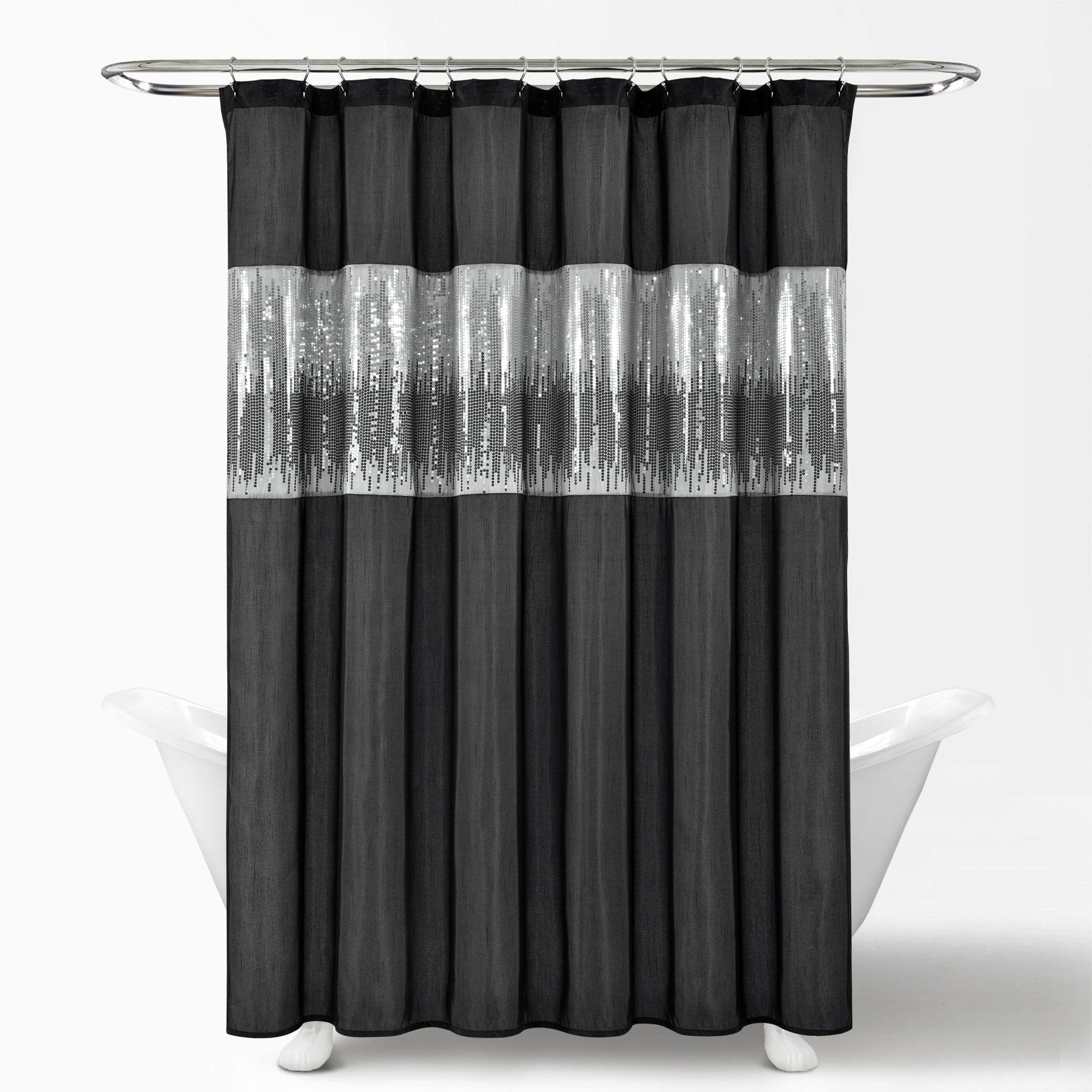 Starry Night Sky Shower Curtain - Waterproof Bathroom Decor with Galaxy Design - Perfect for Space Themed Bathrooms & Kids' Rooms