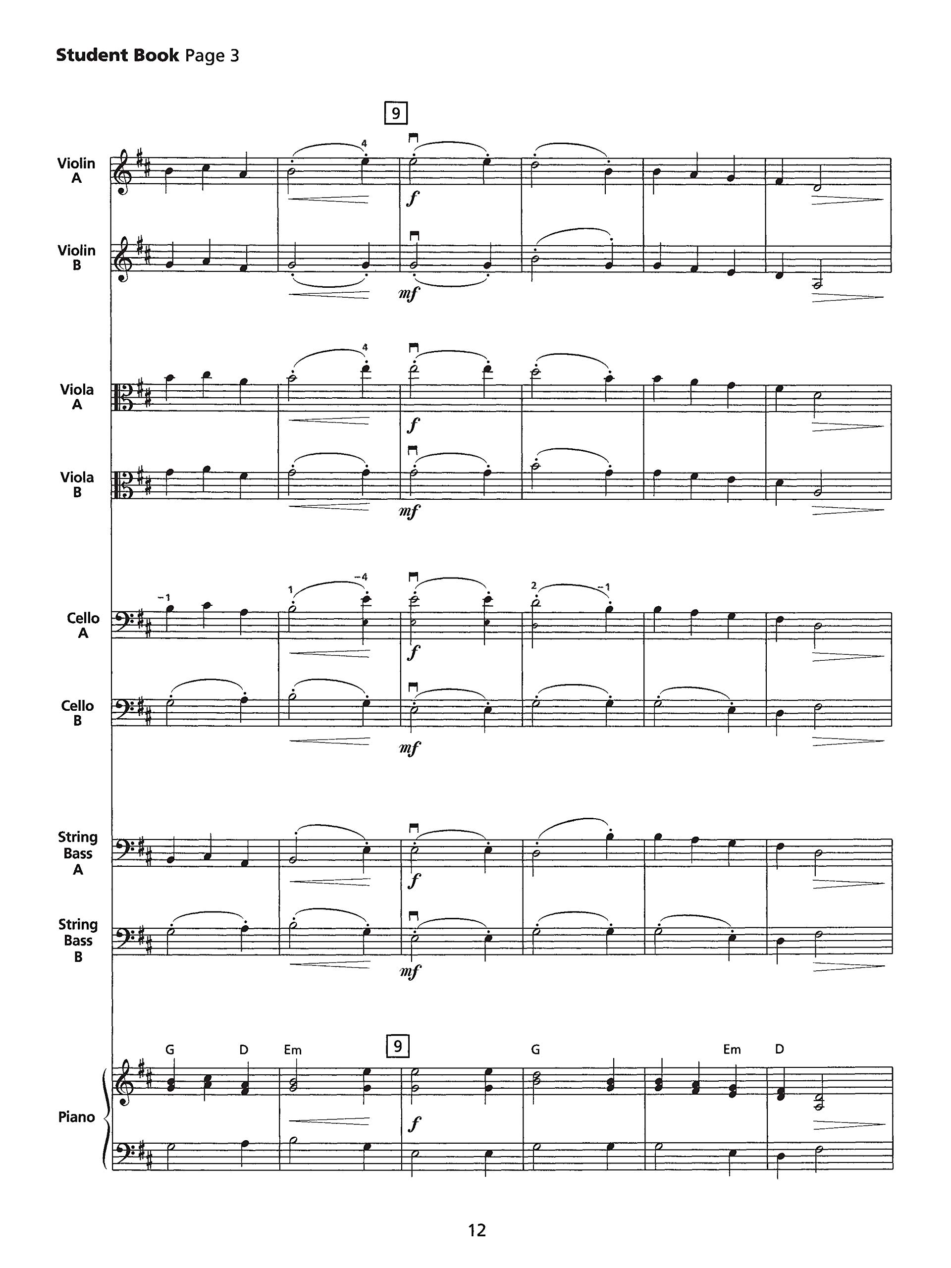 Strictly Strings Book 2: Conductor's Score Comb Bound Music Book for Orchestra, Band & Classroom Instruction