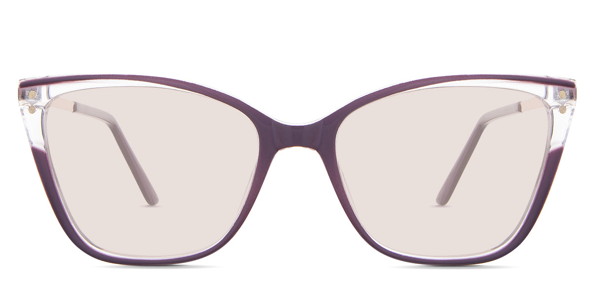 Mila Women's Prescription Tinted Glasses - Stylish & UV Protection for Work, Driving & Outdoor Activities