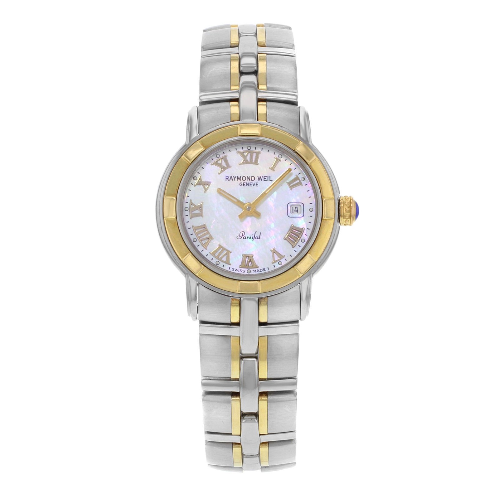 Raymond Weil Parsifal 9440-STG-00908 Ladies Watch - Luxury Swiss Automatic Watch for Women, Stainless Steel Bracelet, Silver Dial - Perfect for Business, Gifts & Special Occasions