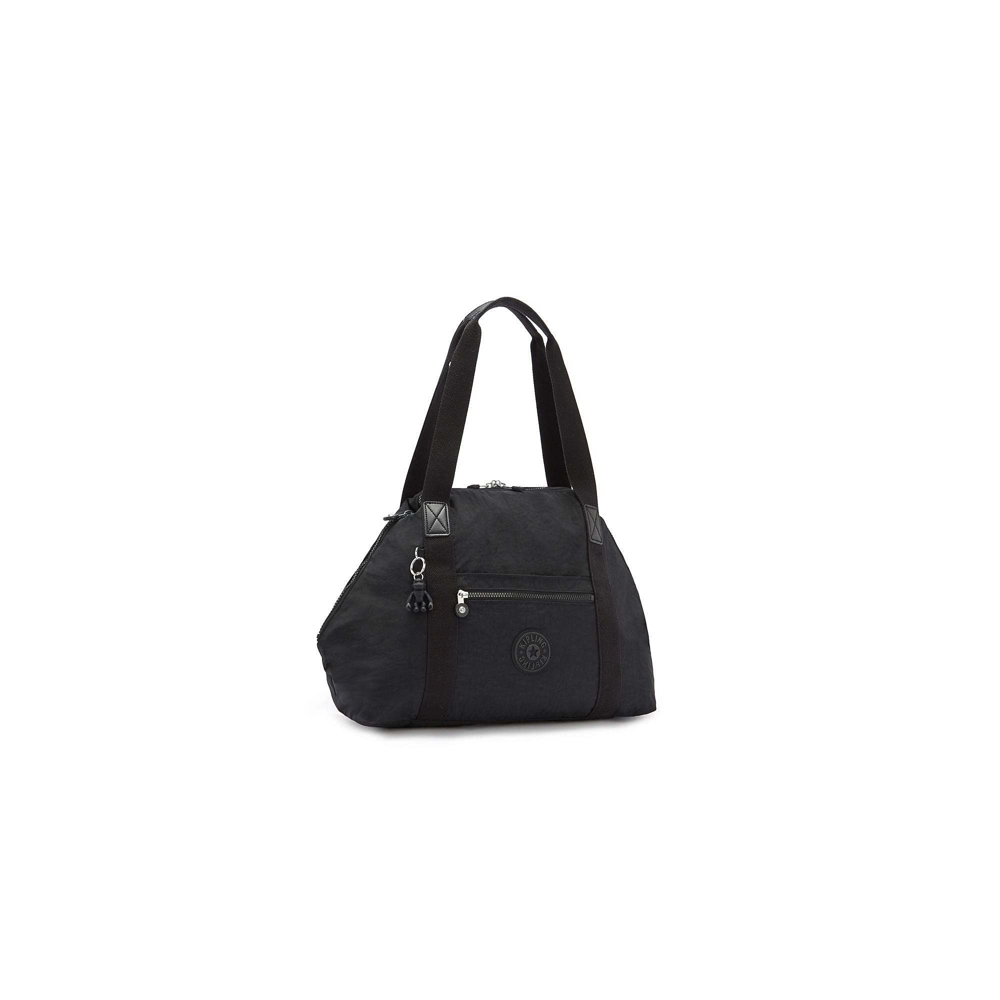 Kipling Women's Art Medium Tote Bag - Lightweight Large Weekender Travel Handbag for Work, Gym & Vacation | Durable Nylon with Signature Monkey Keychain