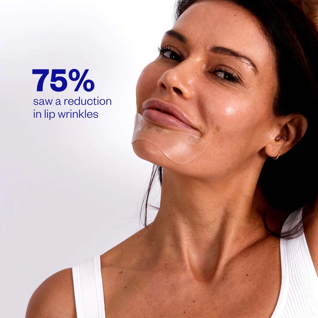 Anti-Aging Lip & Mouth Wrinkle Patches - Hydrating Collagen Treatment for Smile Lines & Fine Lines | Perfect for Nighttime Skincare & Pre-Makeup Application