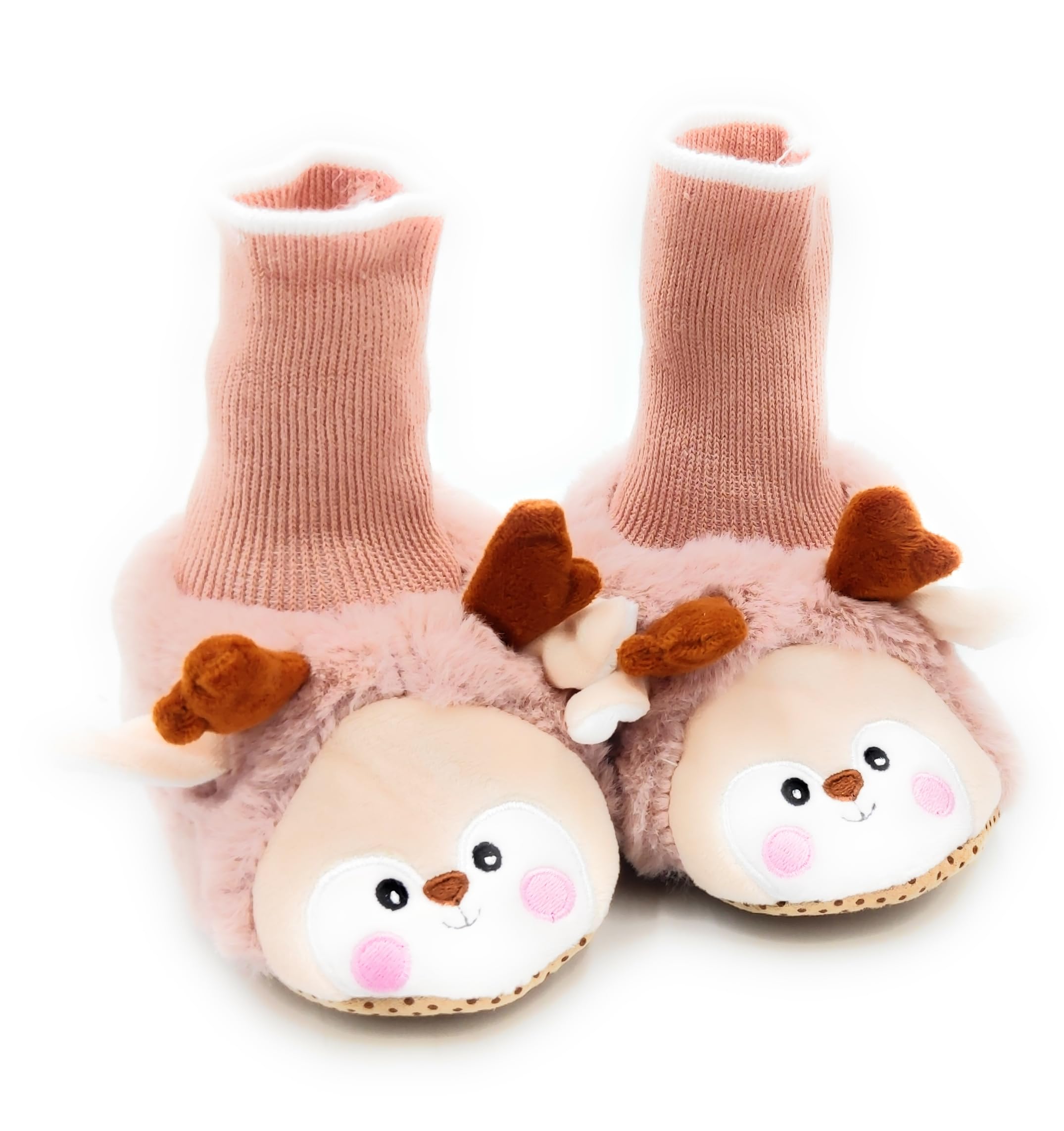 Non-Slip Baby Socks with Cute Cartoon Patterns - Soft Anti-Skid Toddler Socks for Boys & Girls - Perfect for Indoor Play, Learning to Walk, and Keeping Little Feet Warm