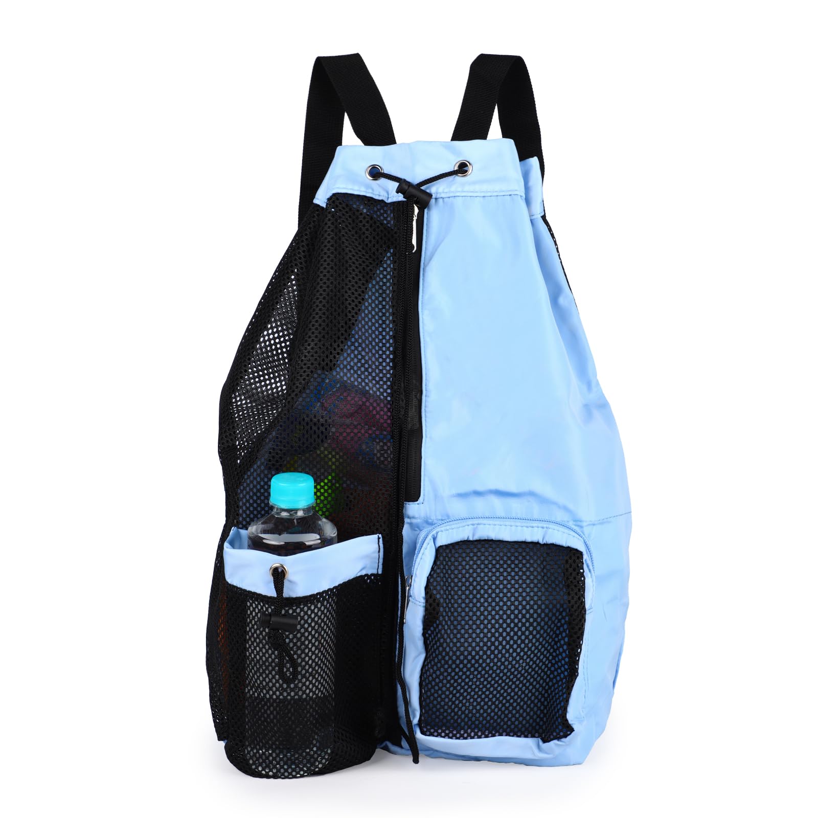 **Waterproof Nylon Swim Bag with Adjustable Strap - Mesh Drawstring Backpack for Swimming, Gym, Travel & Sports - Lightweight & Durable for Pool, Beach & Workout**