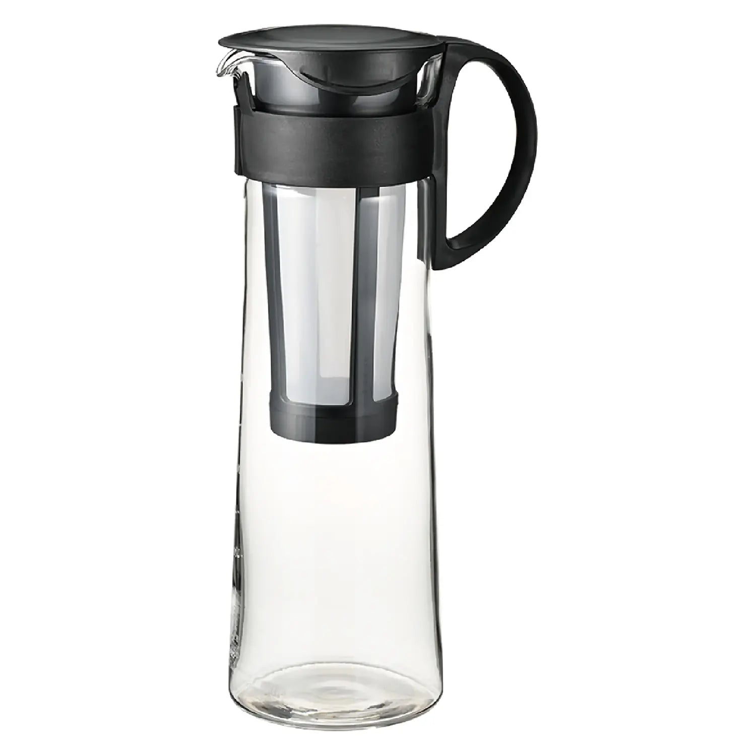 Hario Polypropylene Cold Brew Coffee Maker - Iced Coffee Pot with Glass Carafe for Home, Office & Outdoor Use