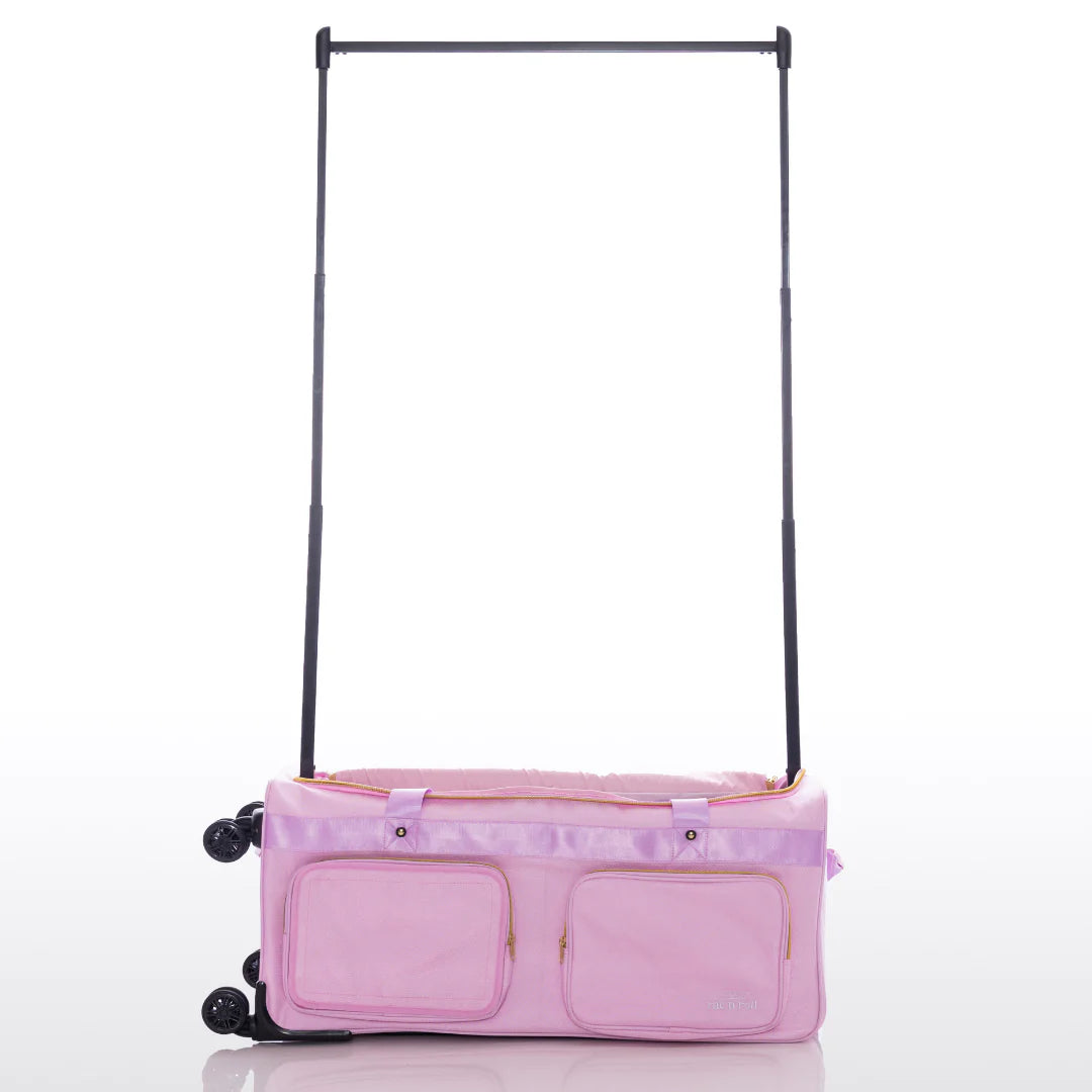 Rac n Roll Medium Pink Bag with Built-in Storage - Stylish and Functional Handbag for Women, Perfect for Work, Travel, and Everyday Use