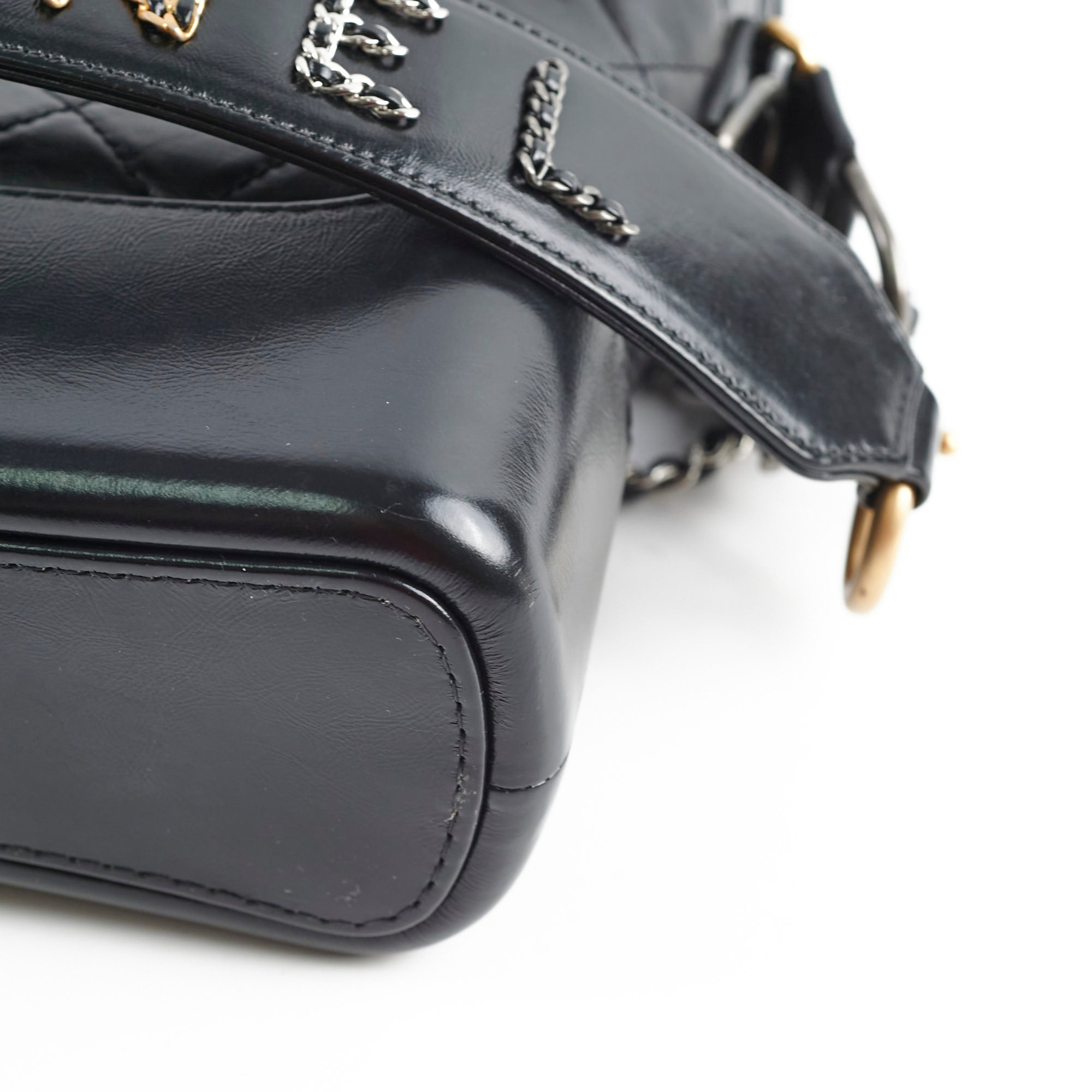 Chanel Medium Gabrielle Bag - Black Aged Calfskin Leather Shoulder Bag Series 29 | Luxury Designer Handbag for Women, Perfect for Work, Evening Events & Everyday Use