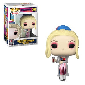Birds of Prey Harley Quinn Pop! Vinyl Figure - Black Mask Club Exclusive #303 - Collectible Movie Character Toy for DC Fans & Pop Culture Enthusiasts - Perfect for Display, Gifts, and Comic Book Collections