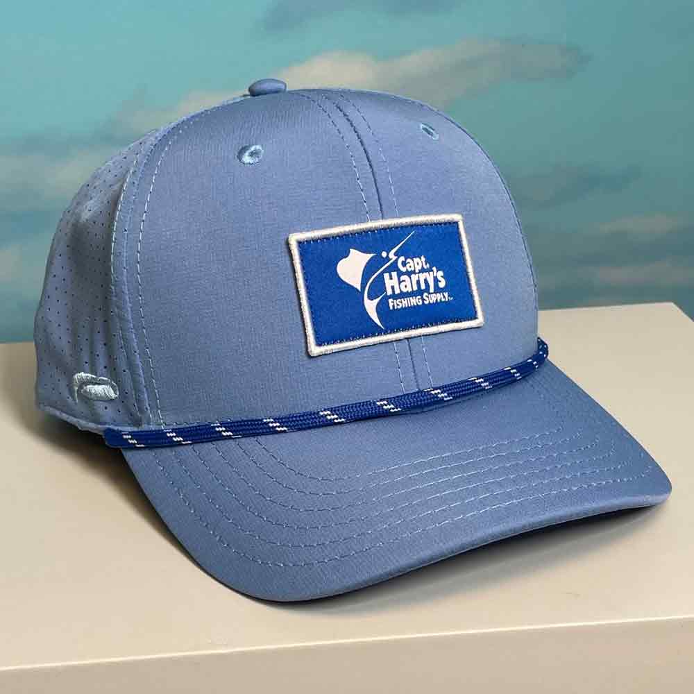 Capt. Harry's Performance Hat - Durable & Comfortable Rec Patch Cap for Outdoor Activities, Hiking, and Sports | Adjustable & Breathable Design