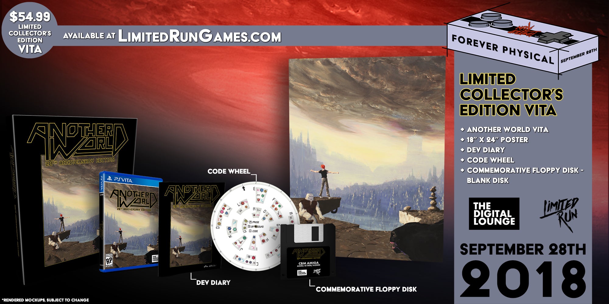 Limited Run #177: Another World Classic Edition (Vita) - Retro Gaming Collectible for PlayStation Vita Fans - Perfect for Collectors and Classic Game Enthusiasts
