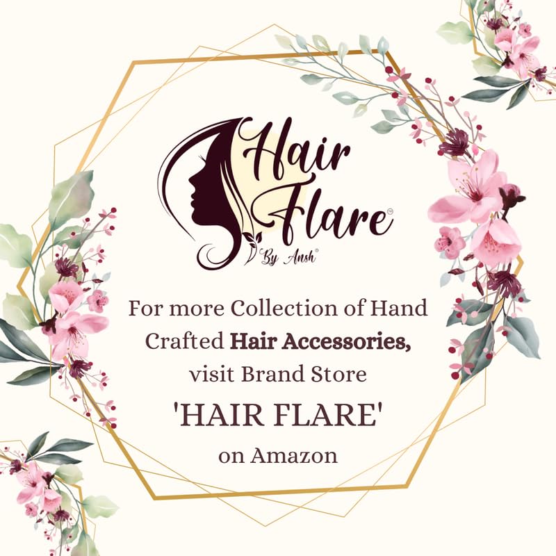 Flower Hair Comb Clip - Artificial Floral Hair Accessories for Women, Bridal, Wedding, Boho Style (Pack of 1) - Perfect for Parties, Prom, and Special Occasions