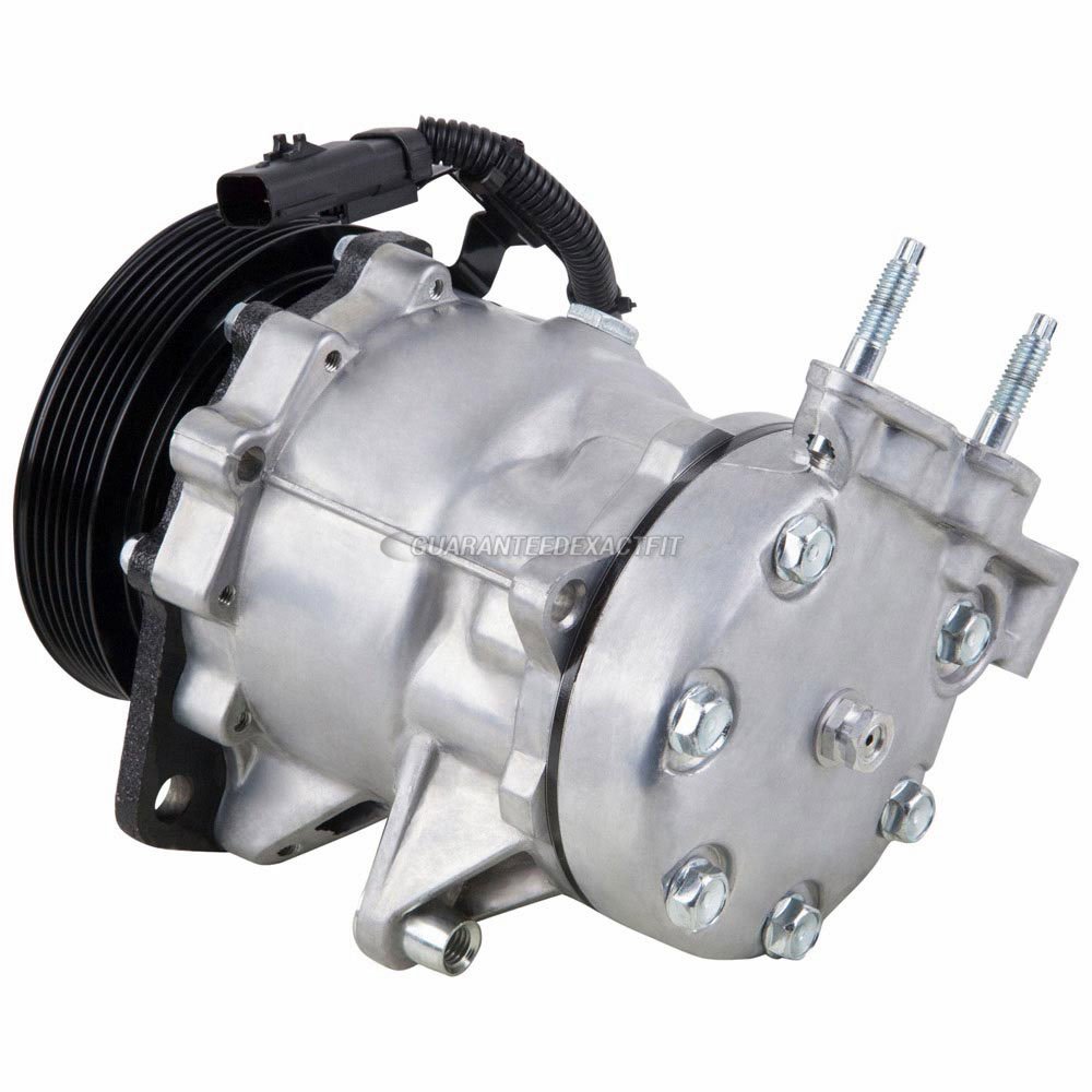 New AC Compressor & A/C Clutch Kit for 2002-2005 Jeep Liberty V6 3.7L - OEM Replacement Part 60-01581NA by BuyAutoParts - Perfect for AC Repair & Summer Cooling Maintenance