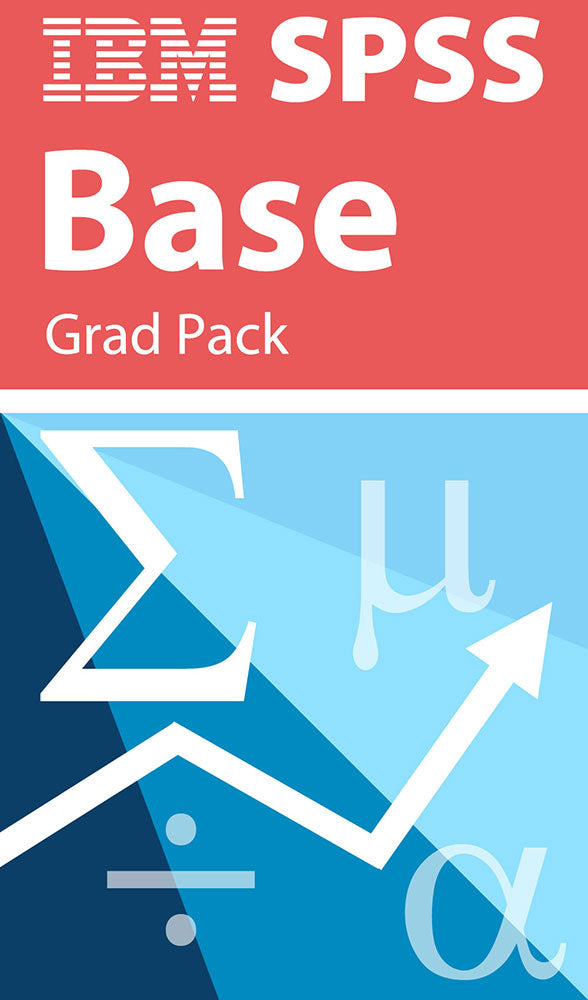 IBM SPSS Statistics Base Grad Pack v.29 for Windows & Mac | 12-Month License Download | Statistical Analysis Software for Academic Research & Data Science Projects