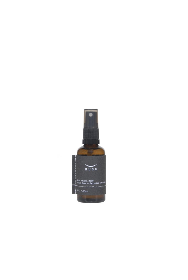 Organic Husk Ankara Face Mist - Hydrating & Refreshing Facial Spray for Dry Skin - Perfect for Travel, Gym & Daily Skincare Routine
