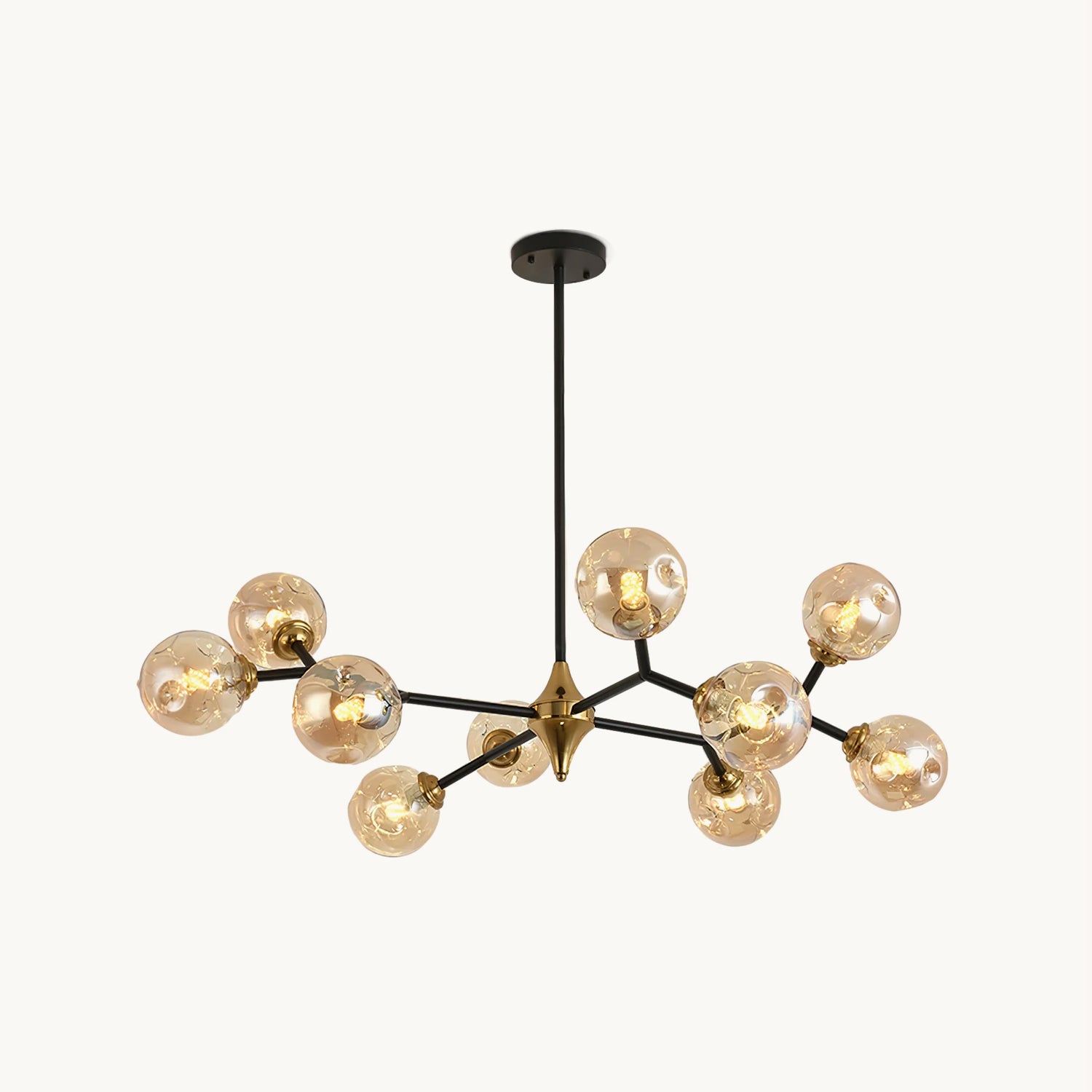 Multi-Eye Magic Ball Chandelier - Modern Crystal Ceiling Light Fixture for Living Room, Bedroom & Dining Room Decor