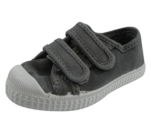 Cienta 78777 Boys Canvas Sneakers with Velcro Closure - Lightweight Comfortable Shoes for School, Play & Everyday Wear