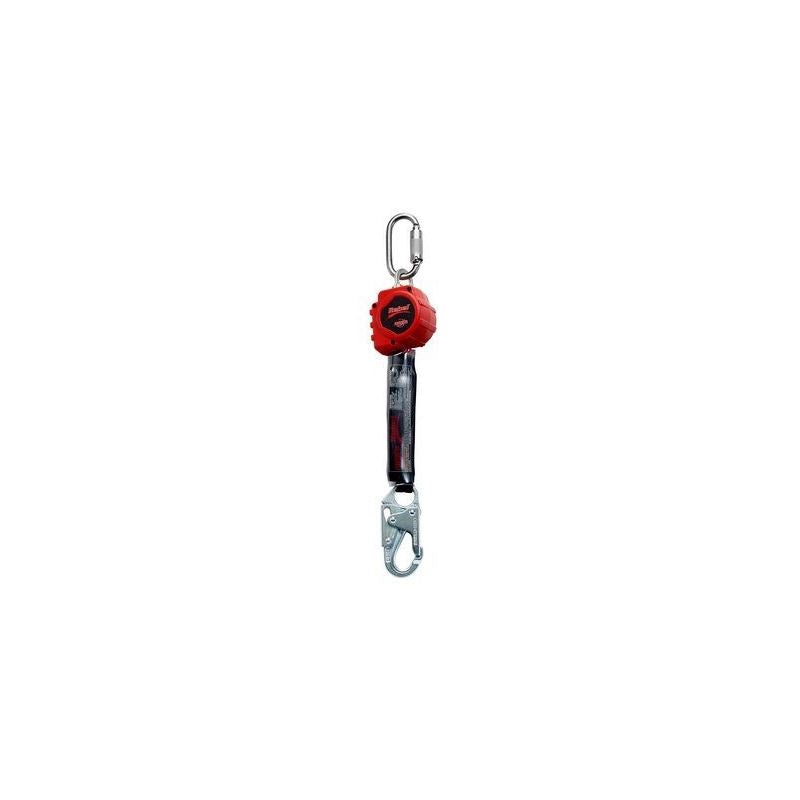 3M Rebel 6ft Web Self Retracting Lifeline - ANSI Compliant Fall Protection Safety Lanyard for Construction, Roofing & Industrial Work (Ideal for Roofers, Window Cleaners & Tower Climbers)