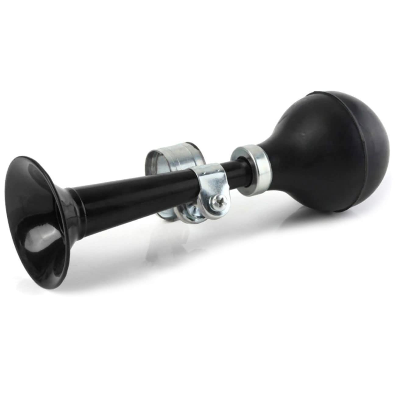 7 Inch Bike Metal Air Horn - Loud Bicycle Bell with Rubber Squeeze Grip | Durable Bike Accessory for Kids Bikes, Vehicles & Golf Carts | Perfect for Safety Alerts & Outdoor Cycling