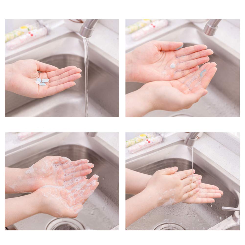 Portable Disposable Soap Sheets for Travel & Outdoor Activities - Scented Hand Wash Bath Cleaning Wipes (2 Pack) | Perfect for Camping, Hiking, Backpacking & Emergency Hygiene Kits