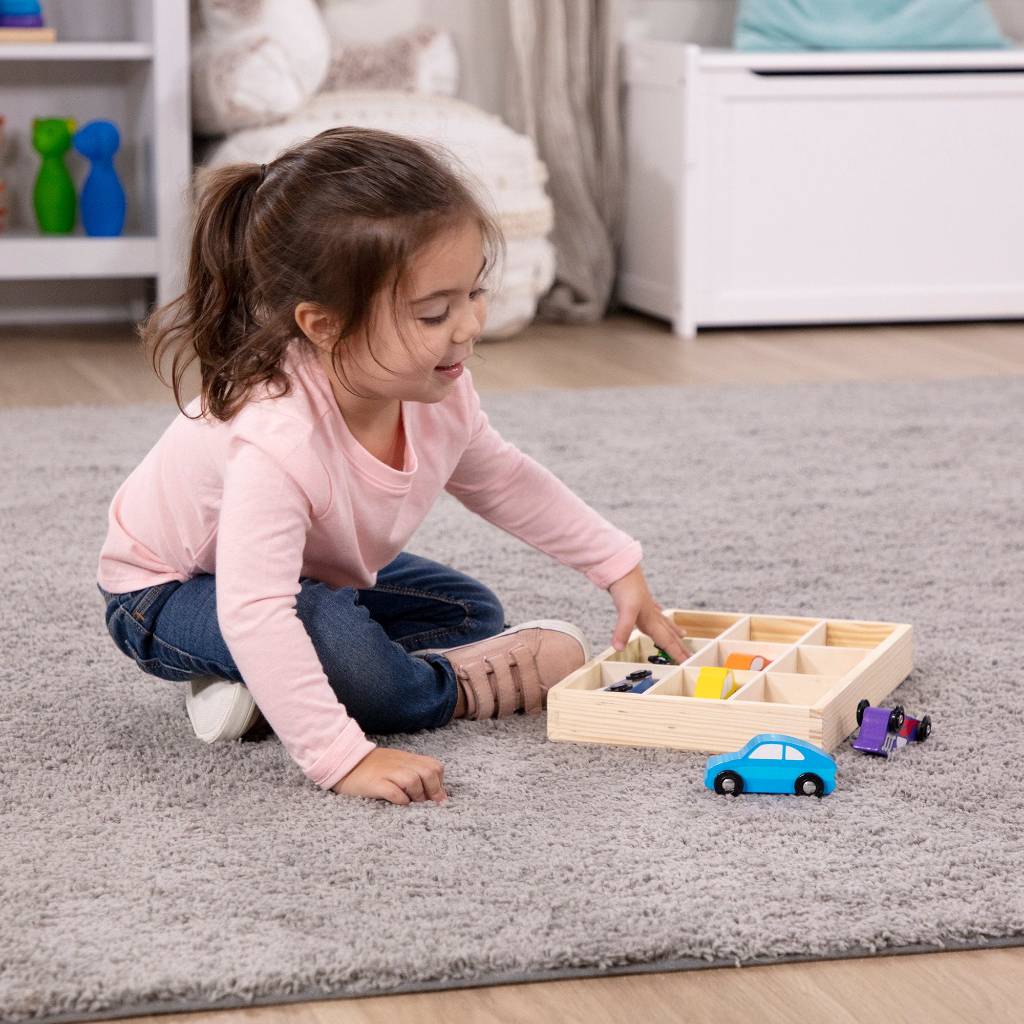 Premium 9-Piece Wooden Toy Car Set for Kids - Durable & Safe Wooden Cars for Toddlers - Perfect for Playtime, Birthday Gifts & Educational Learning