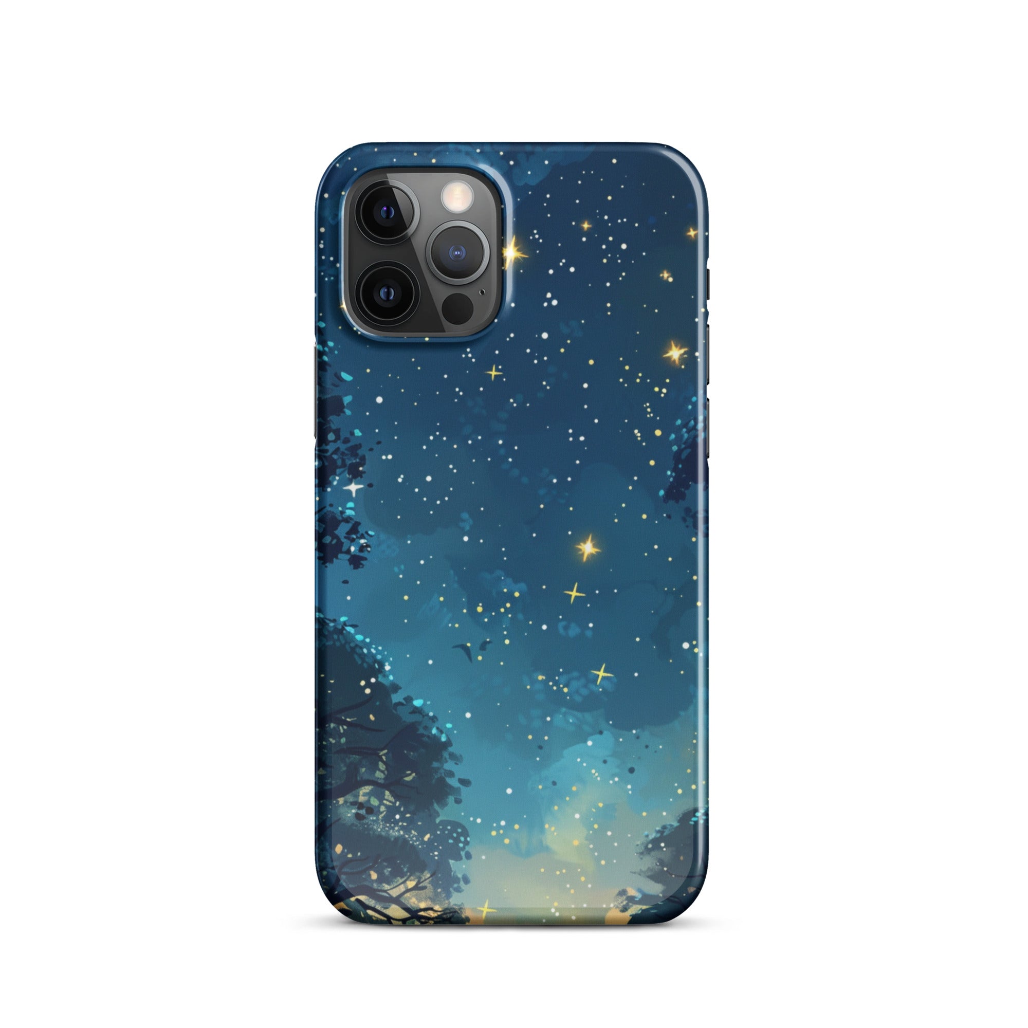 Premium Galaxy Snap Case for iPhone 14/13/12/11 Pro Max - Slim Protective Phone Cover with Anti-Scratch Design | Perfect for Everyday Use, Travel & Outdoor Activities