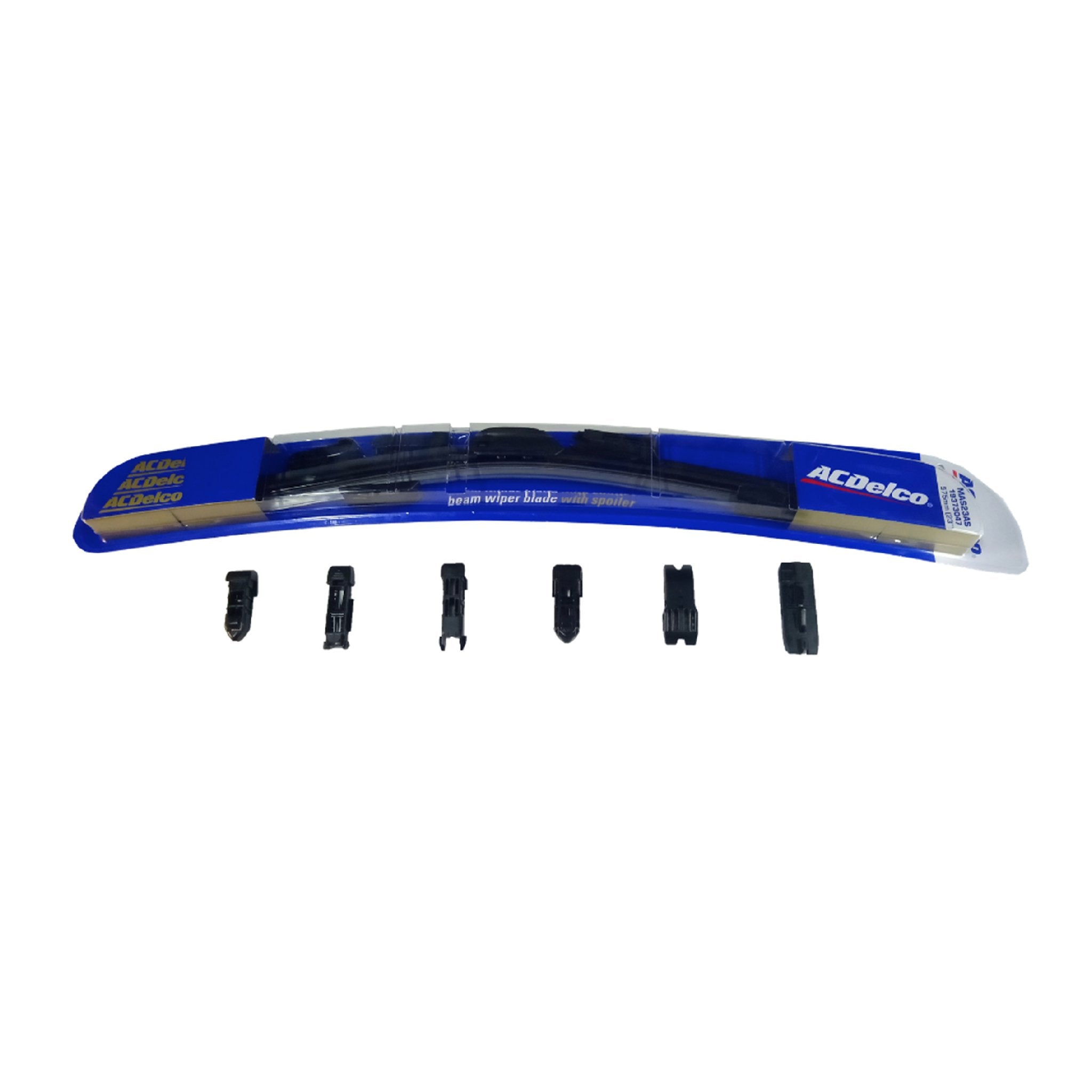 ACDelco Premium 23-Inch Banana Style Wiper Blades - All-Weather Windshield Wipers for Rain, Snow & Debris - Perfect for Cars, Trucks & SUVs