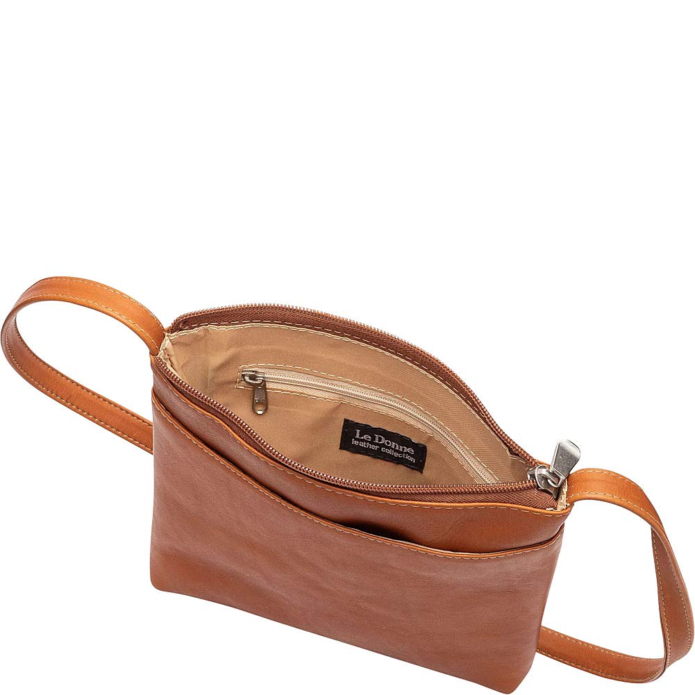 Le Donne Leather Telluride Crossbody Bag - Premium Colombian Cowhide Leather for Women | Stylish & Durable Everyday Purse for Work, Travel & Shopping