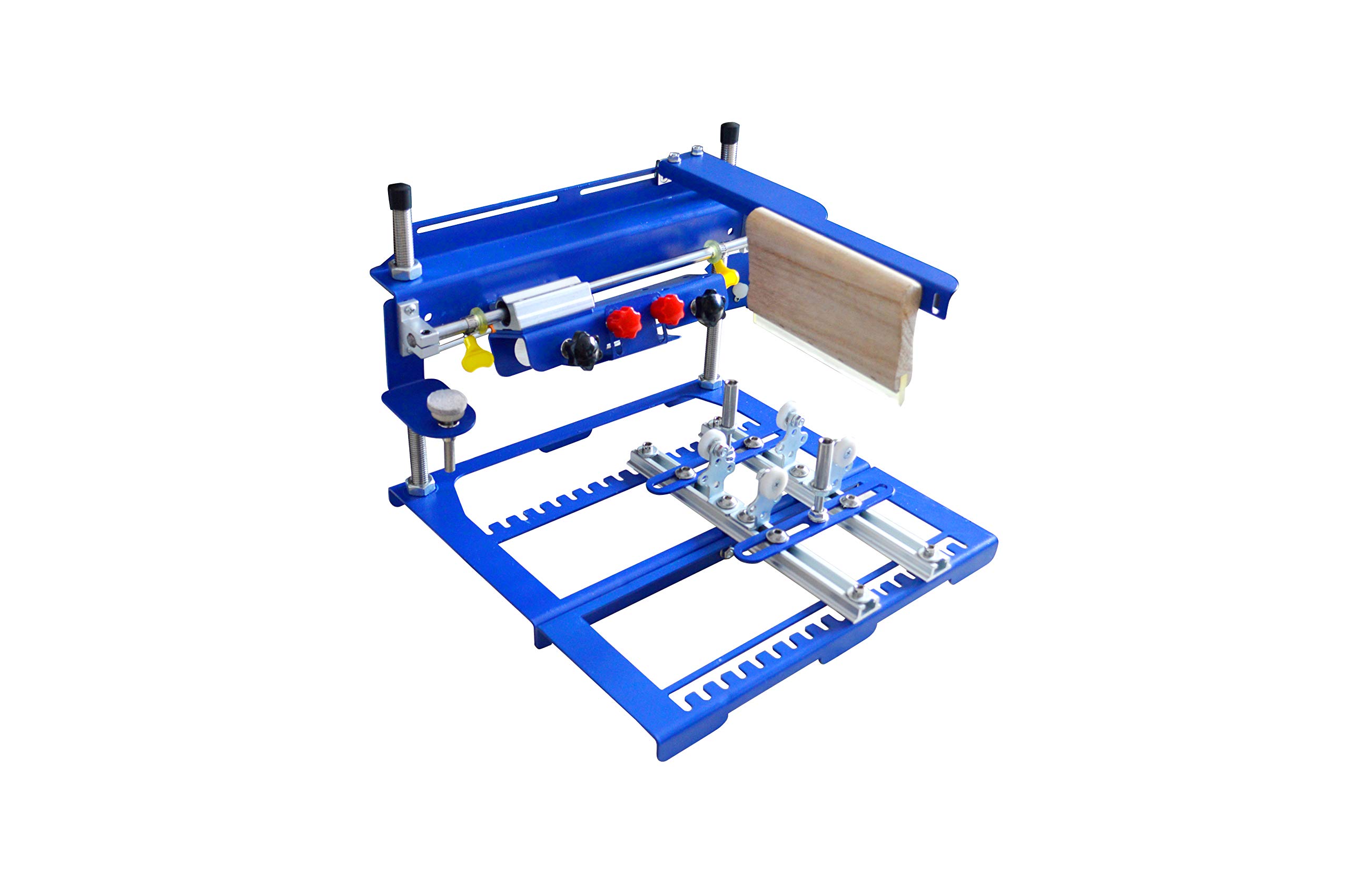 TECHTONGDA 6x8 Inches Cylindrical Screen Printing Machine for 6.7