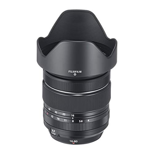 Fujifilm XF 16-80mm F4 R OIS WR Weather-Resistant Zoom Lens for X-Mount Cameras - Perfect for Travel, Landscape & Portrait Photography