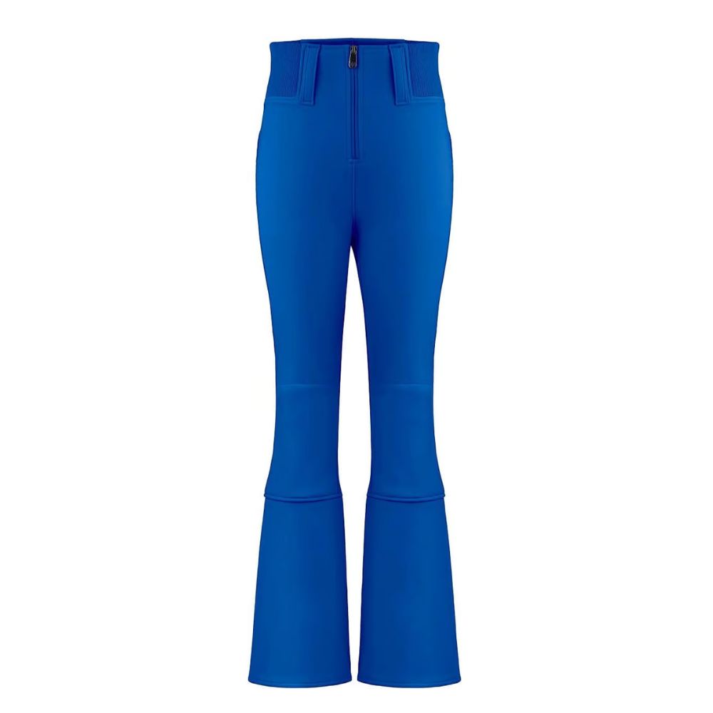 Women's Softshell Traditional Ski Pants - Acid Blue | Waterproof Winter Snow Pants for Skiing, Snowboarding & Outdoor Activities