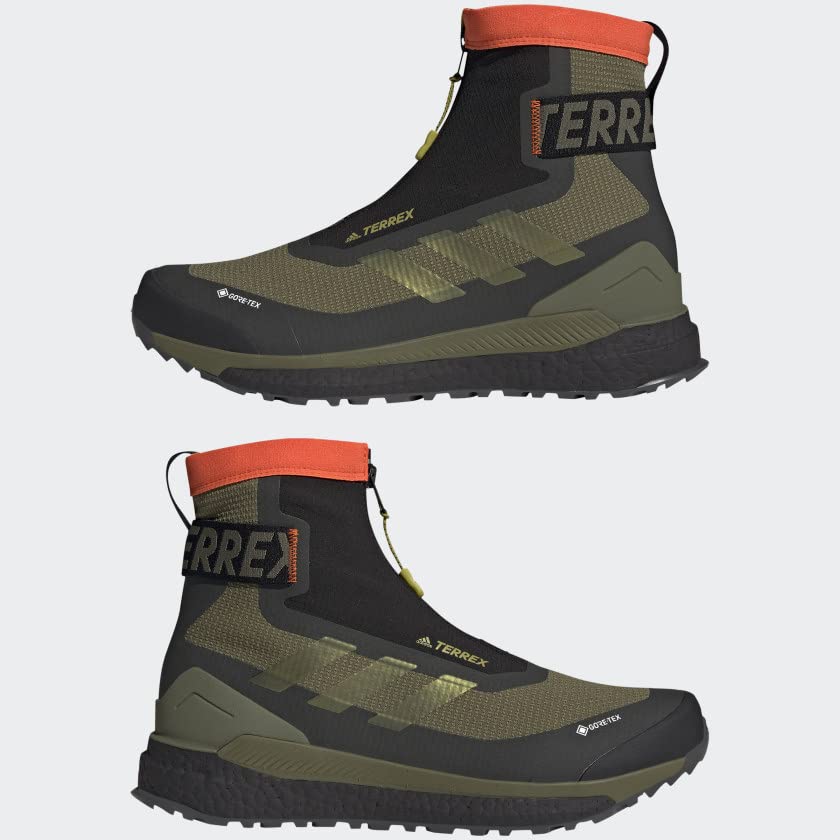 adidas Men's Terrex Free Hiker 2 Gore-Tex Hiking Boots - Waterproof Outdoor Shoes for Trail Running & Mountain Climbing (Perfect for Hiking, Camping & Backpacking Adventures)