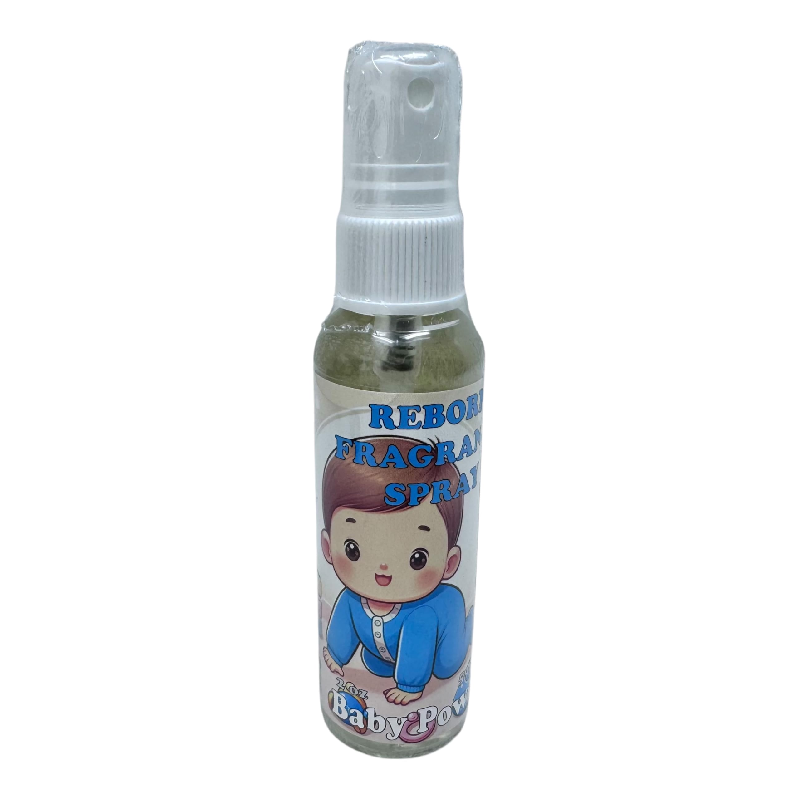 Reborn Baby Powder Perfume & Cologne Gift Set - 2 x 2 oz Bottles | Fresh Scent for Babies & Adults | Perfect for Nursery, Diaper Bags & Everyday Use